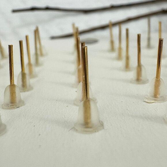 Aurora Borealis Rhinestone Stud Earring Set 18 Pairs - NEW on Card - Never Worn - Picture 5 of 6